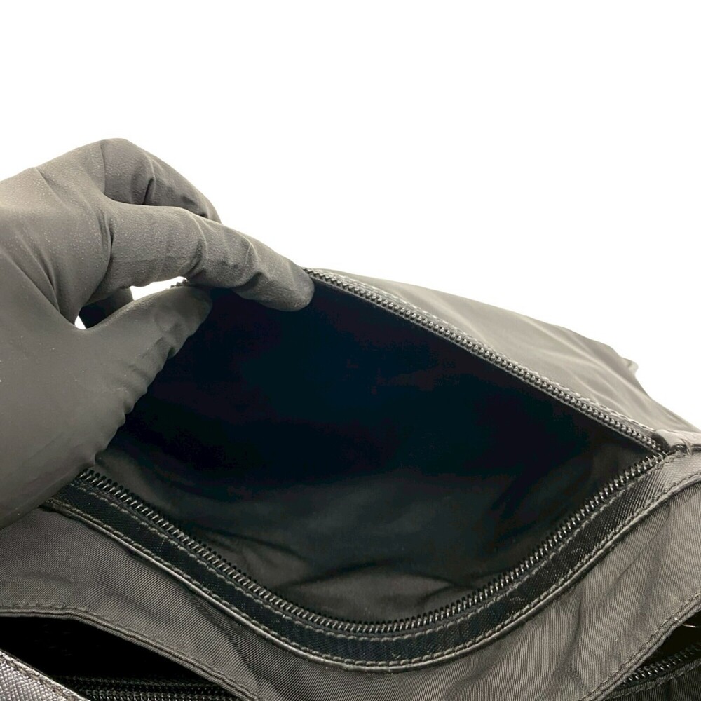 PRADA Black Leather Shoulder Bag - Picture 10 of 10